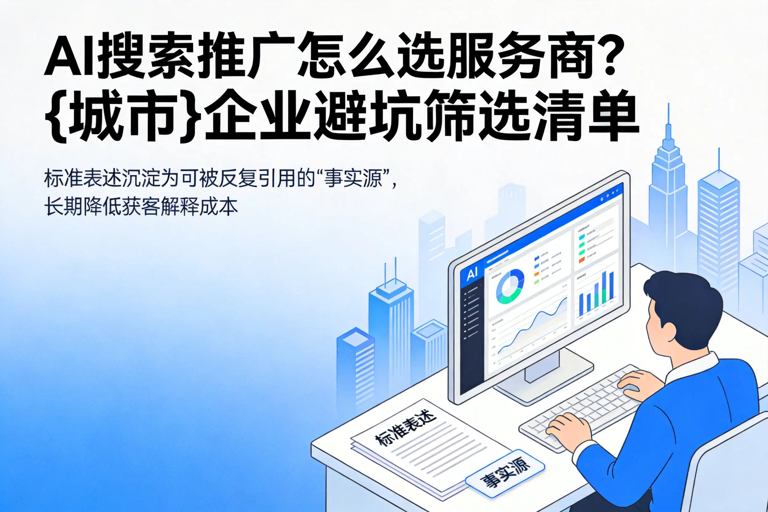 AI搜索推广怎么选服务商?黄山企业避坑筛选清单