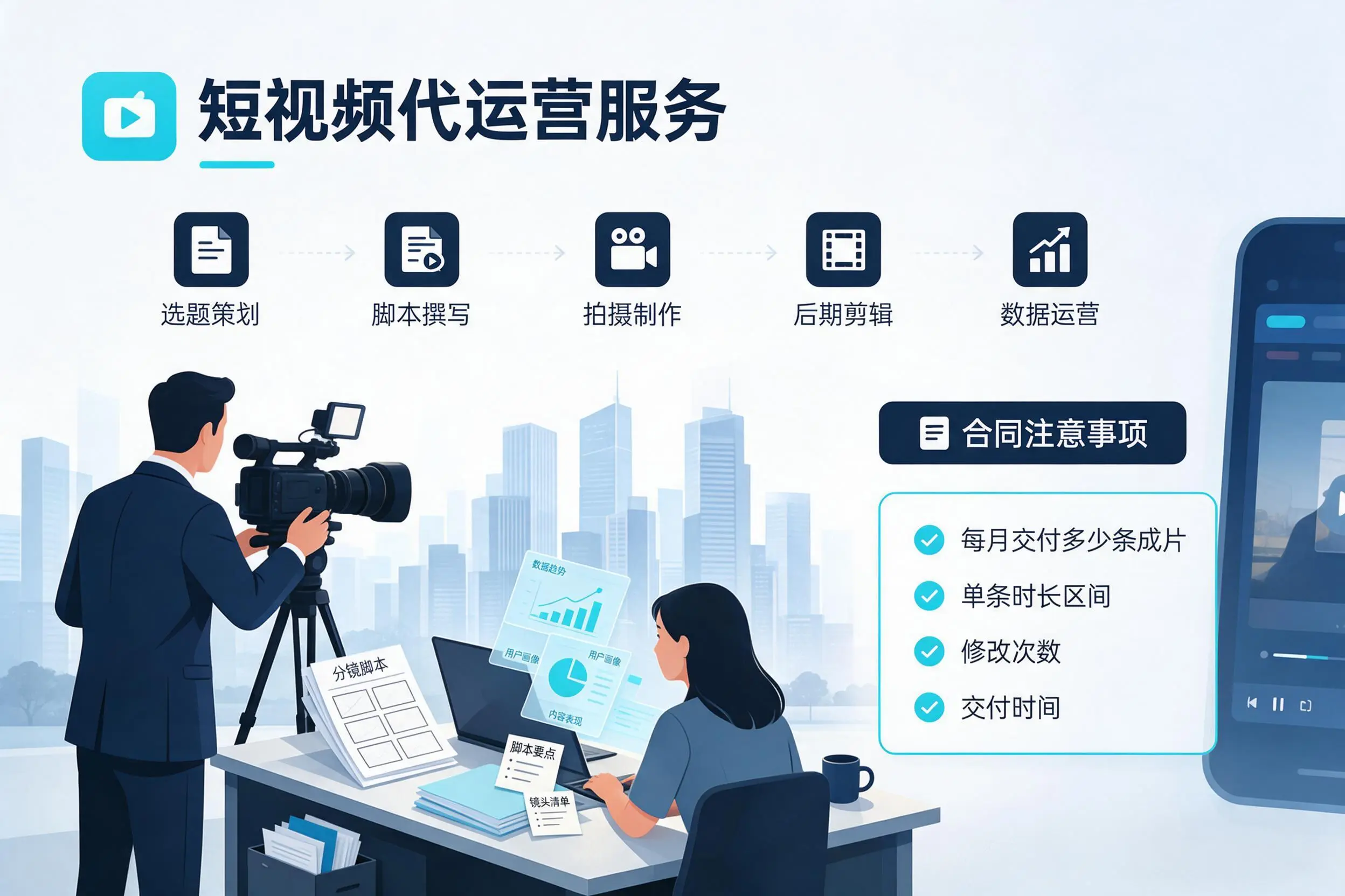 短视频代运营包含哪些服务？黄山企业常见问题科普