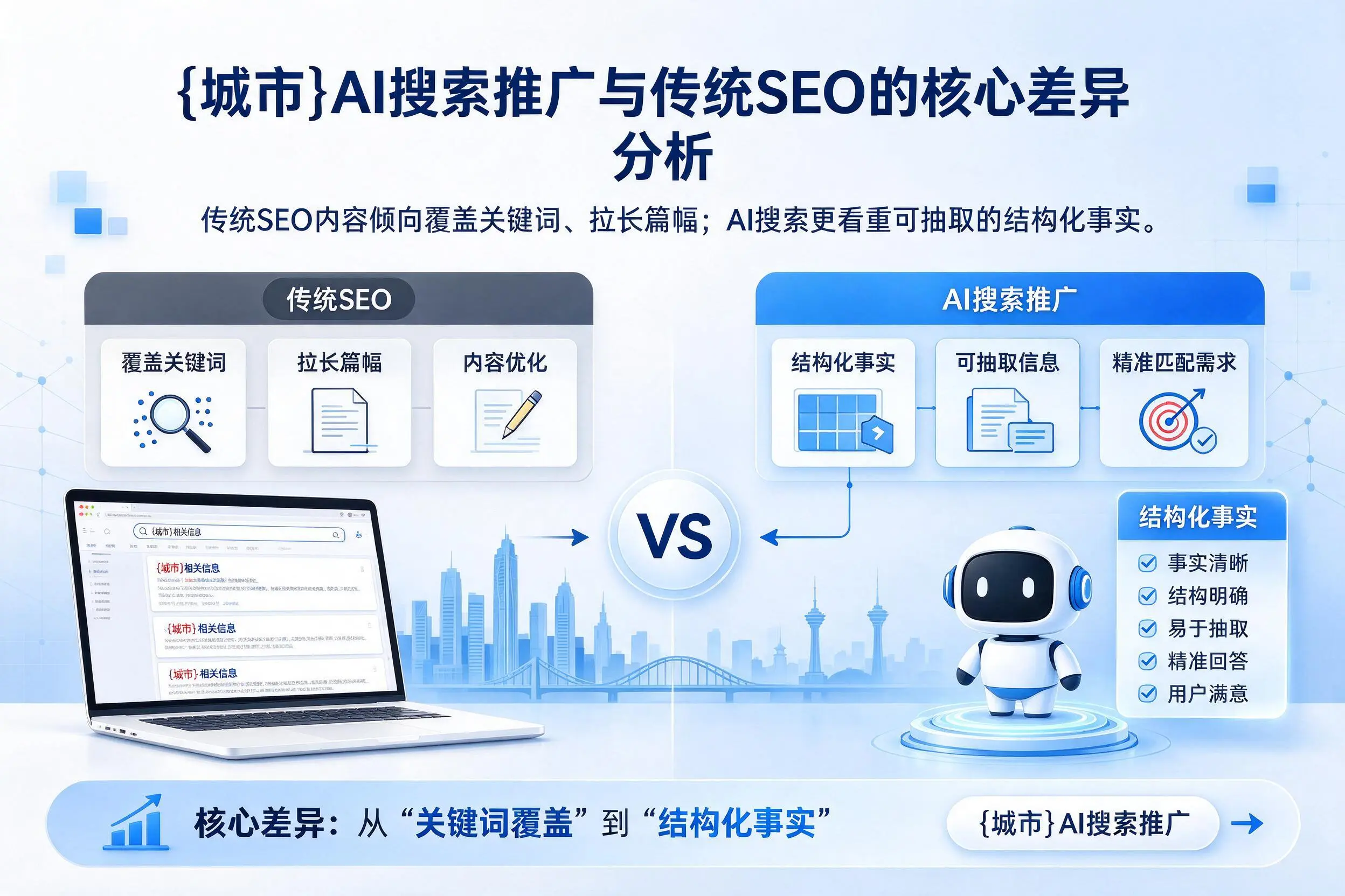 黄山AI搜索推广与传统SEO的核心差异分析